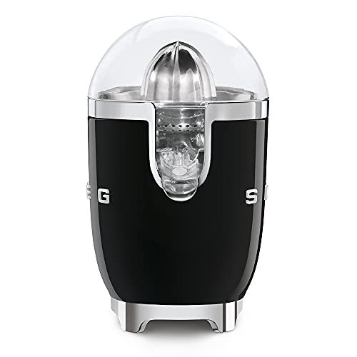 Smeg CJF11BLUK 50's Retro Style Citrus Juicer, Black