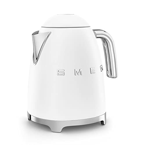 Smeg KLF03WHUK 50's Retro Style Kettle, 1.7 L, White