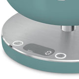 Smeg KSC01EGMWW Collezione Digital Kitchen Scale, Emerald Green Matte angle 2