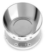 Smeg KSC01WHMWW Digital Kitchen Scale, Matt White angle 3